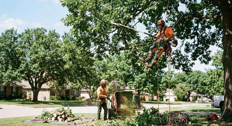 Birch Tree Pruning in Pottstown, PA
