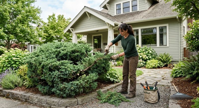 Forsythia Pruning in Ventura County, CA